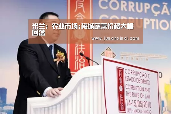 米兰：农业市场:梅城蔬菜价格大幅回落(图1)
