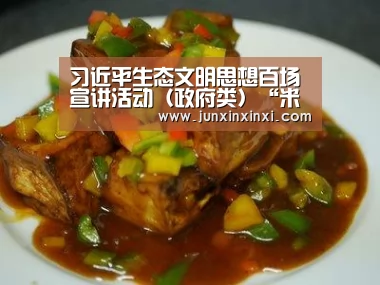 习近平生态文明思想百场宣讲活动（政府类）“米兰·(milan)”(图2)